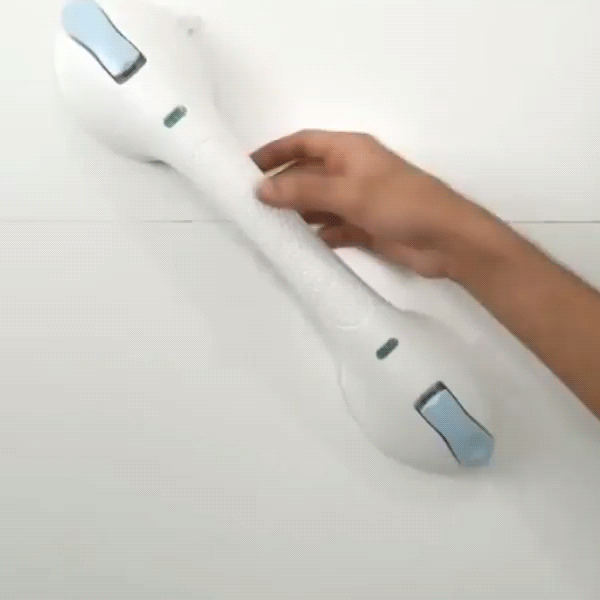 Attach Stable Grip to a smooth shower wall